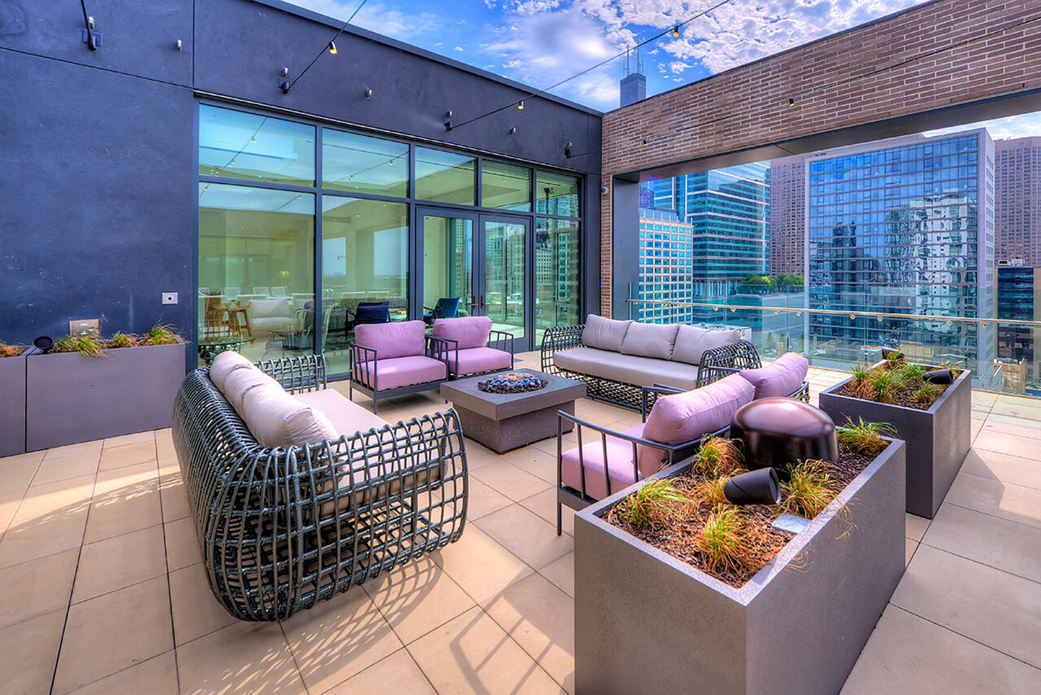 Streeterville apartment rooftop